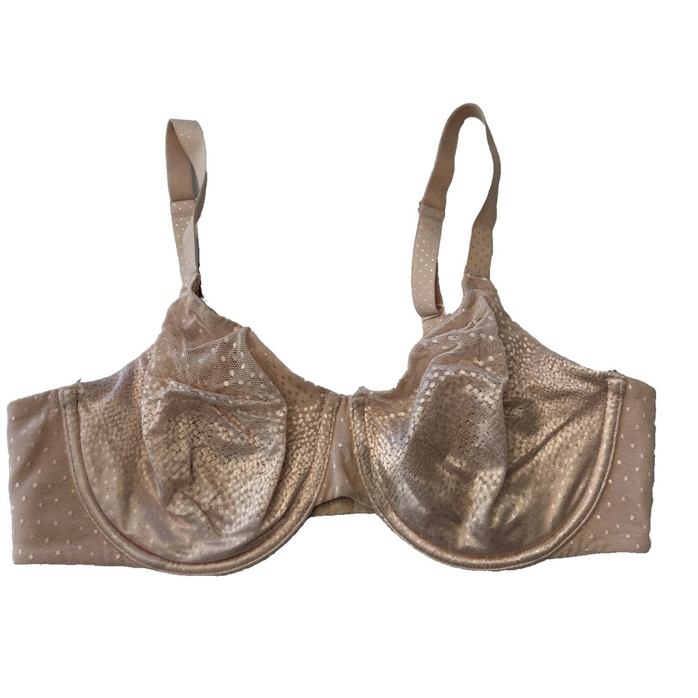 Wacoal Style 36D Style 855303 Back Appeal Underwire Bra in Praline Unpadded
